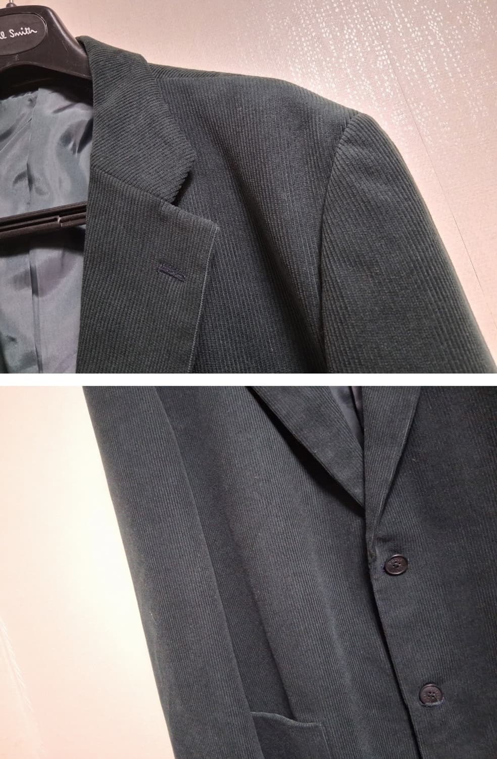 일본빈티지 PARIS 남성 코듀로이 쟈켓 블레이져 110이상
 상품이미지4