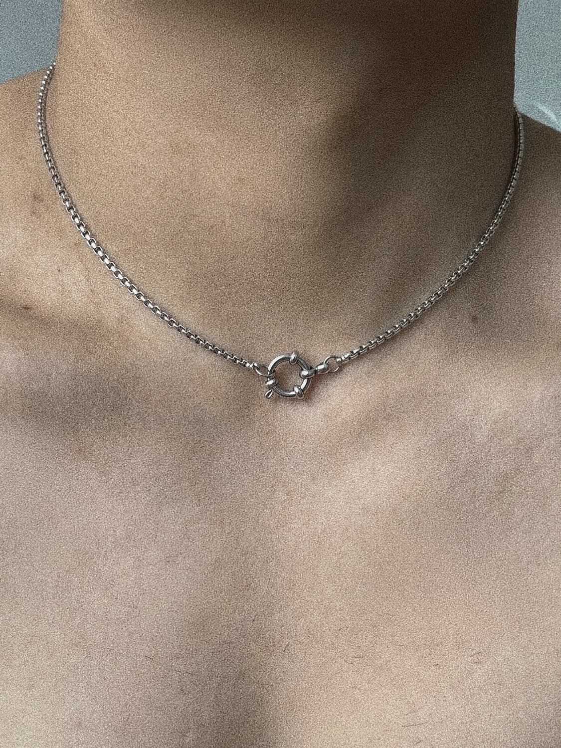 남여공용 엔틱 토글 써지컬 목걸이 남자목걸이 상품이미지1