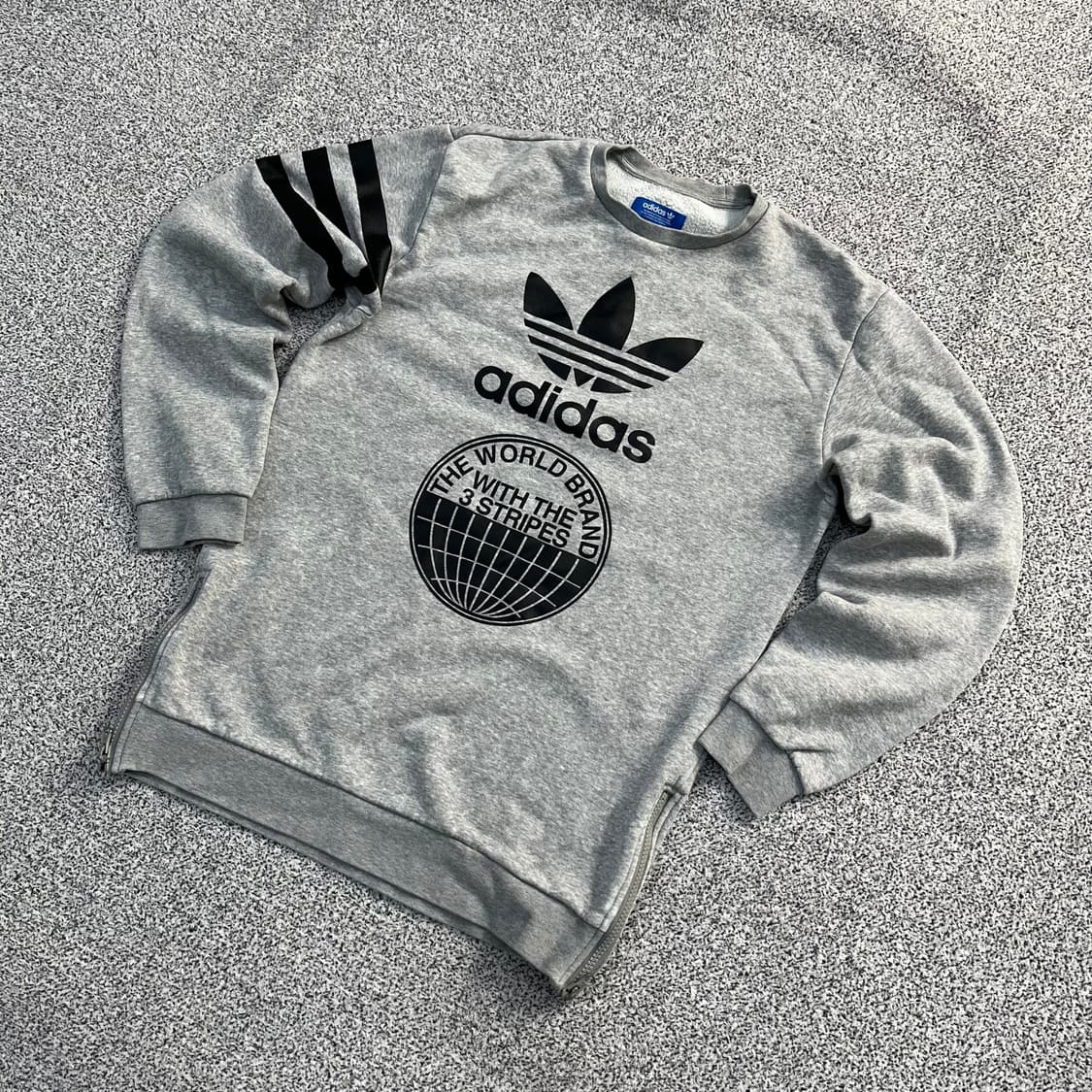 90 아디다스 빅로고 긴팔 맨투맨 0320M 상품이미지1