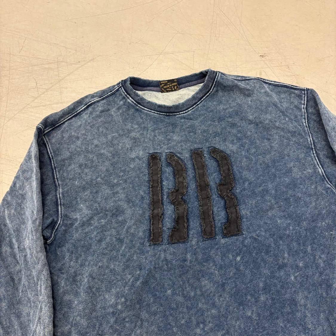 브라운브레스 빅로고 피그먼트 맨투맨 상품이미지2