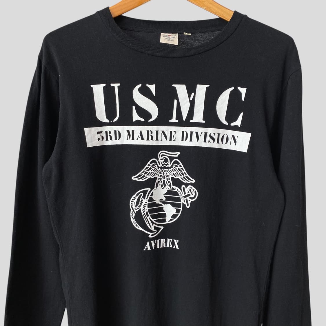 (M)Avirex 아비렉스 USMC 긴팔티셔츠 상품이미지2