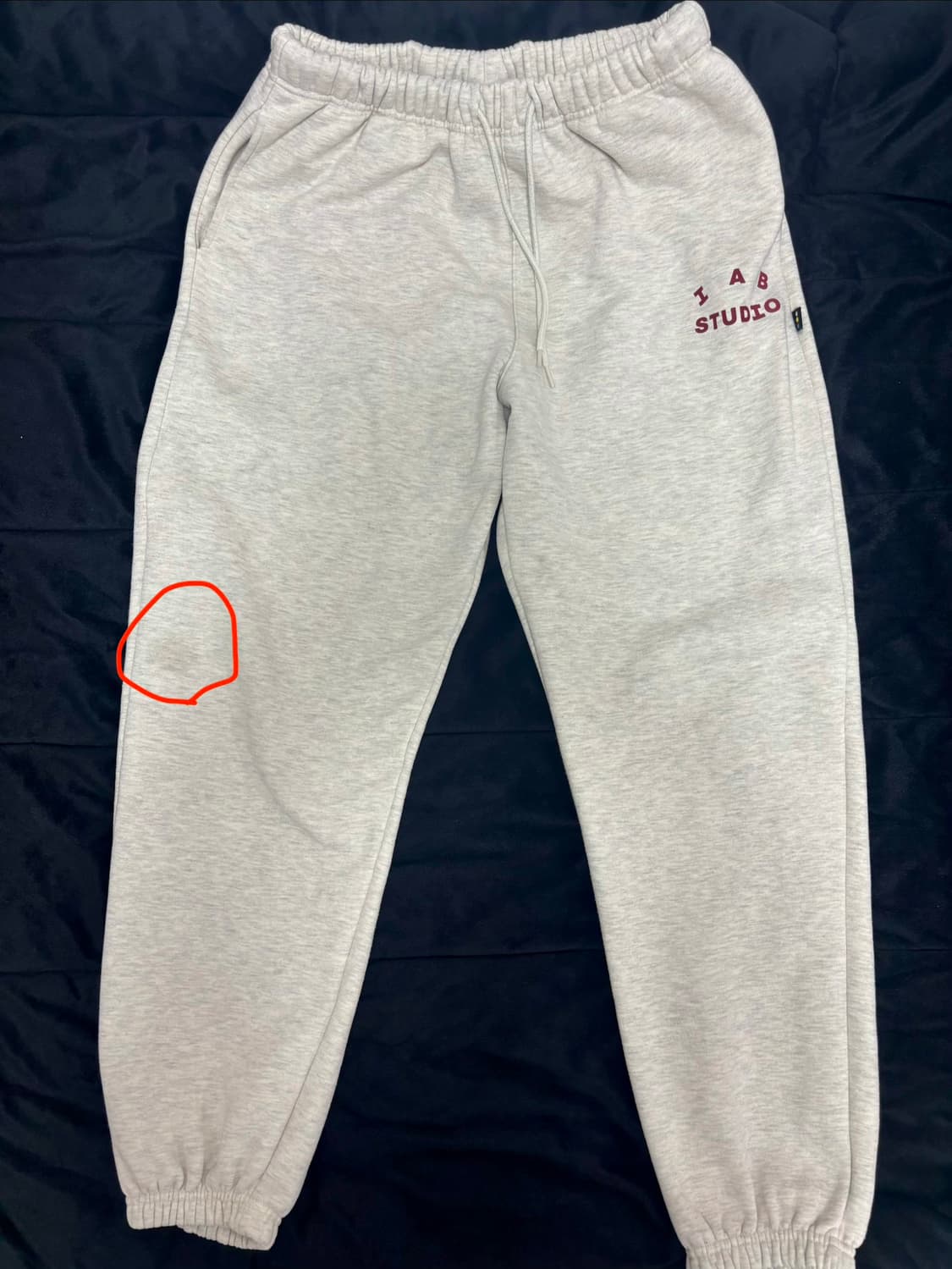 아이앱 버건디 후드티,팬츠 상품이미지5