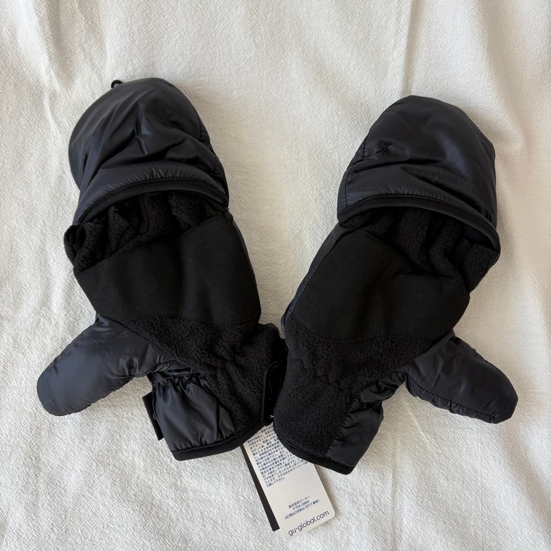 UNDERCOVER x GU 장갑 (블랙) 상품이미지2