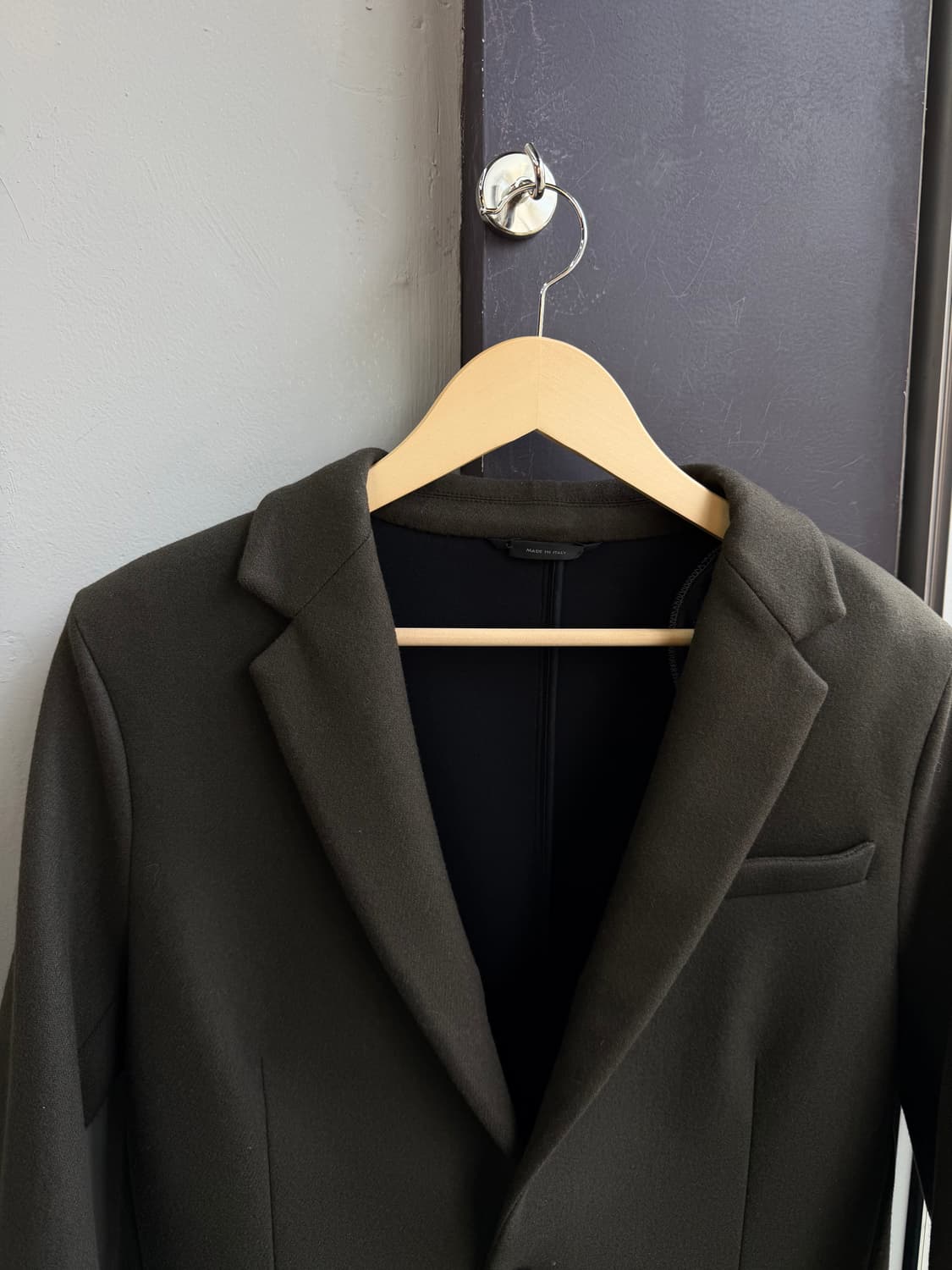 95~100/ 질샌더 울 싱글 블레이저 코트자켓 상품이미지4