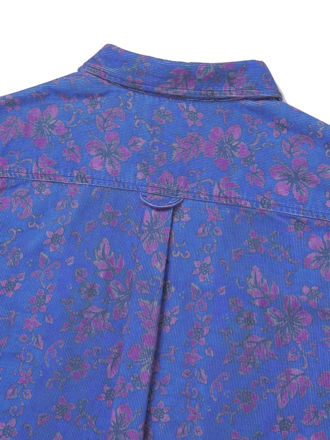20FW 디스이즈네버댓 Floral Corduroy Shirt Blue 상품이미지4