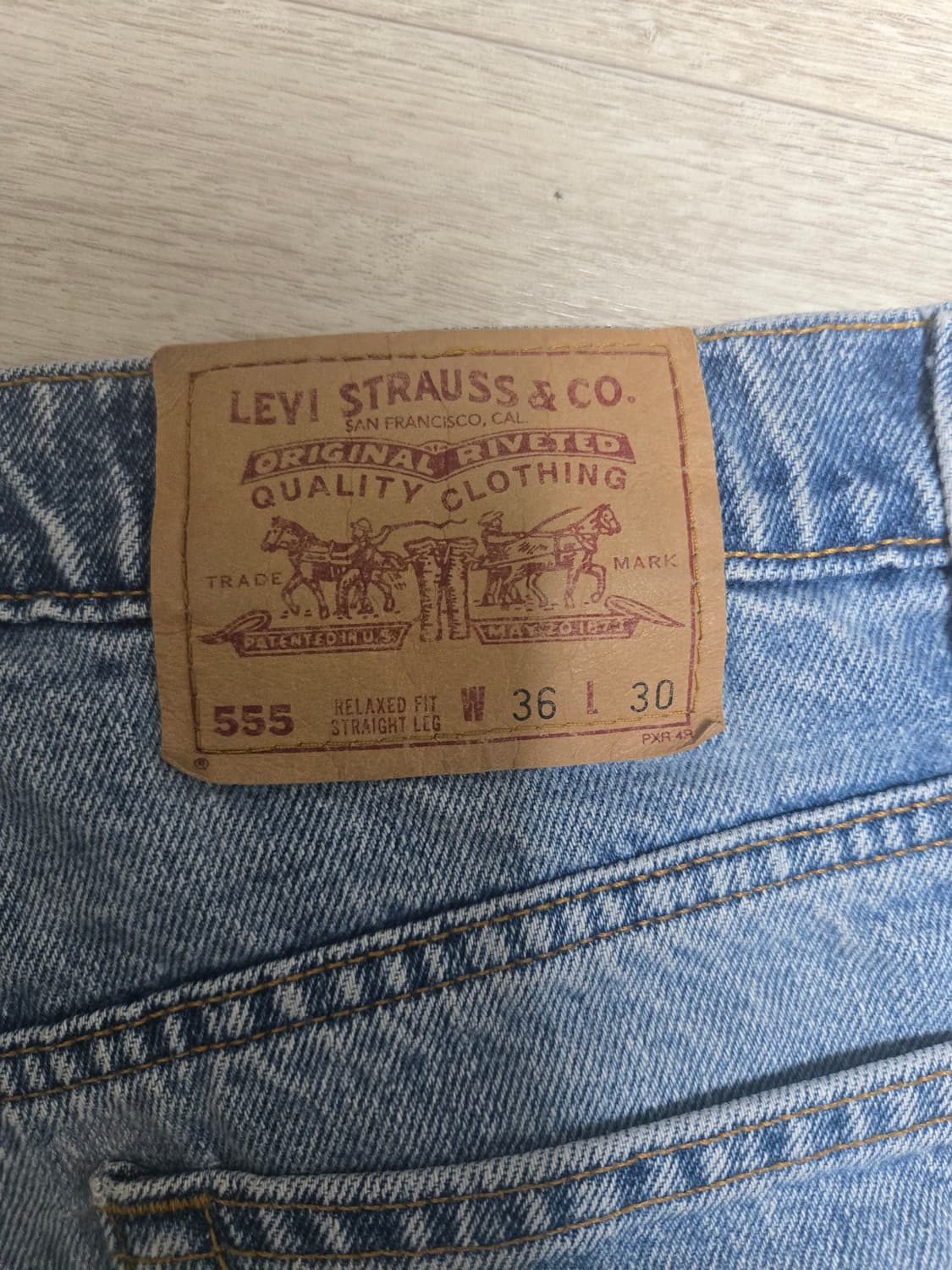 90s levis 555 36/30 상품이미지3