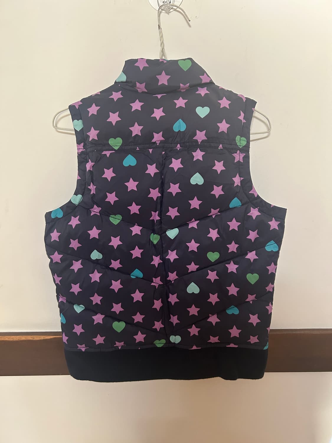 하트 별 패딩조끼 상품이미지6
