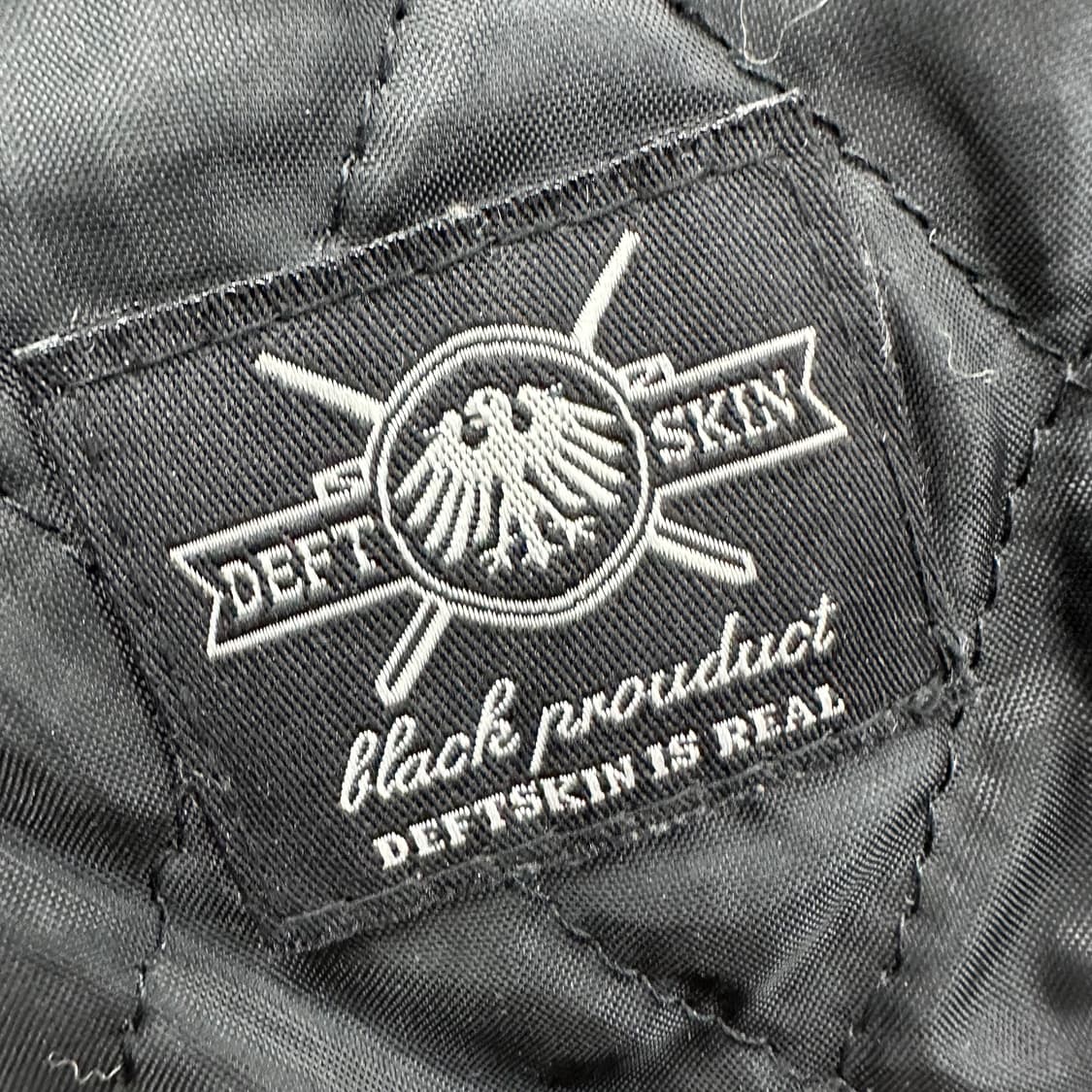 100 데프트스킨 남자 소가죽 라이더 자켓 상품이미지5