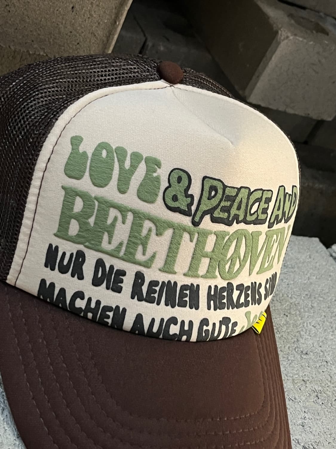 캐피탈 러브 & 피스 앤 베토벤 트랙 캡 상품이미지4