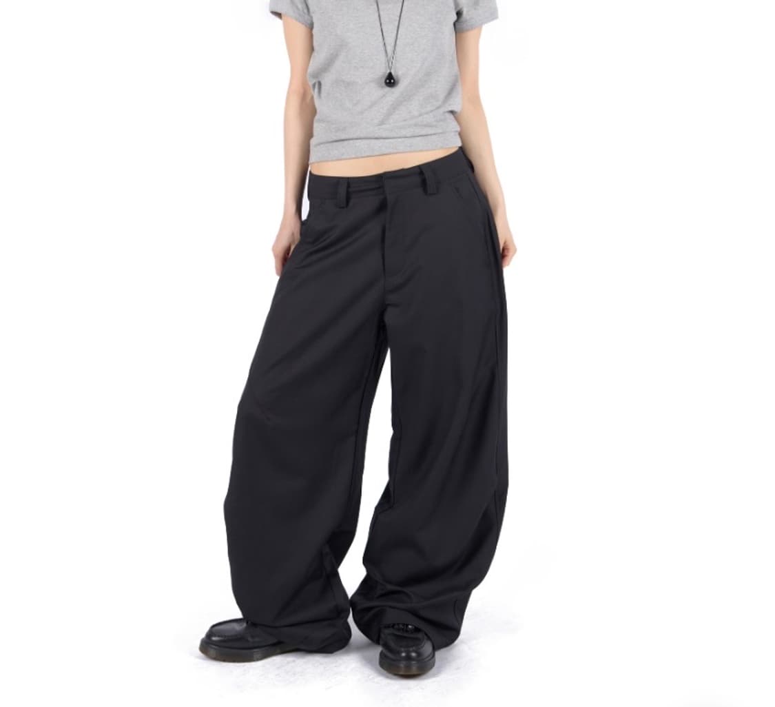 릿킴 핀 배럴 슬랙스 상품이미지1