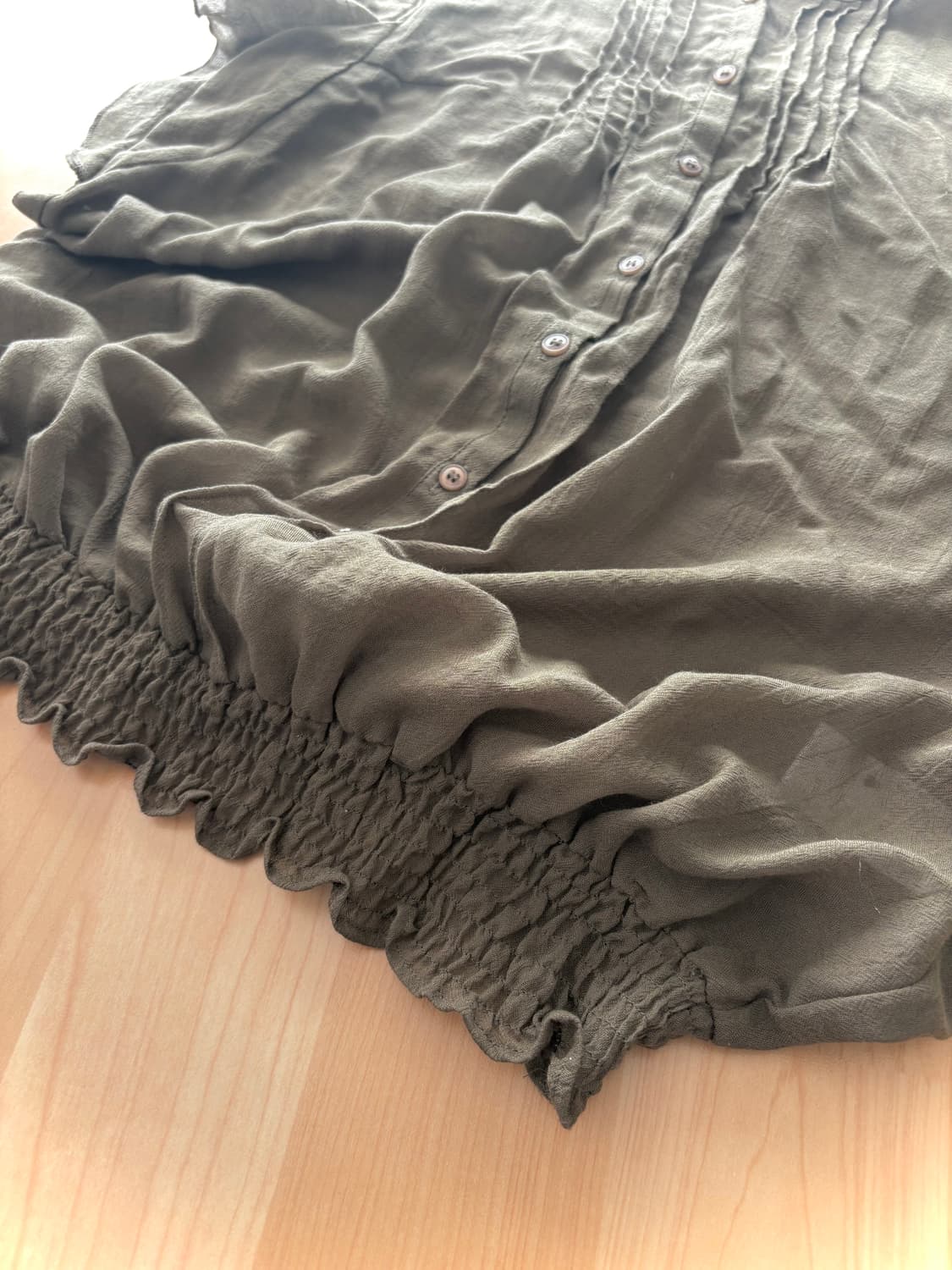 “말차아기천사강림” 녹차좋아하는너드 모리블라우스 청순y2k중티걸들모여! 상품이미지2