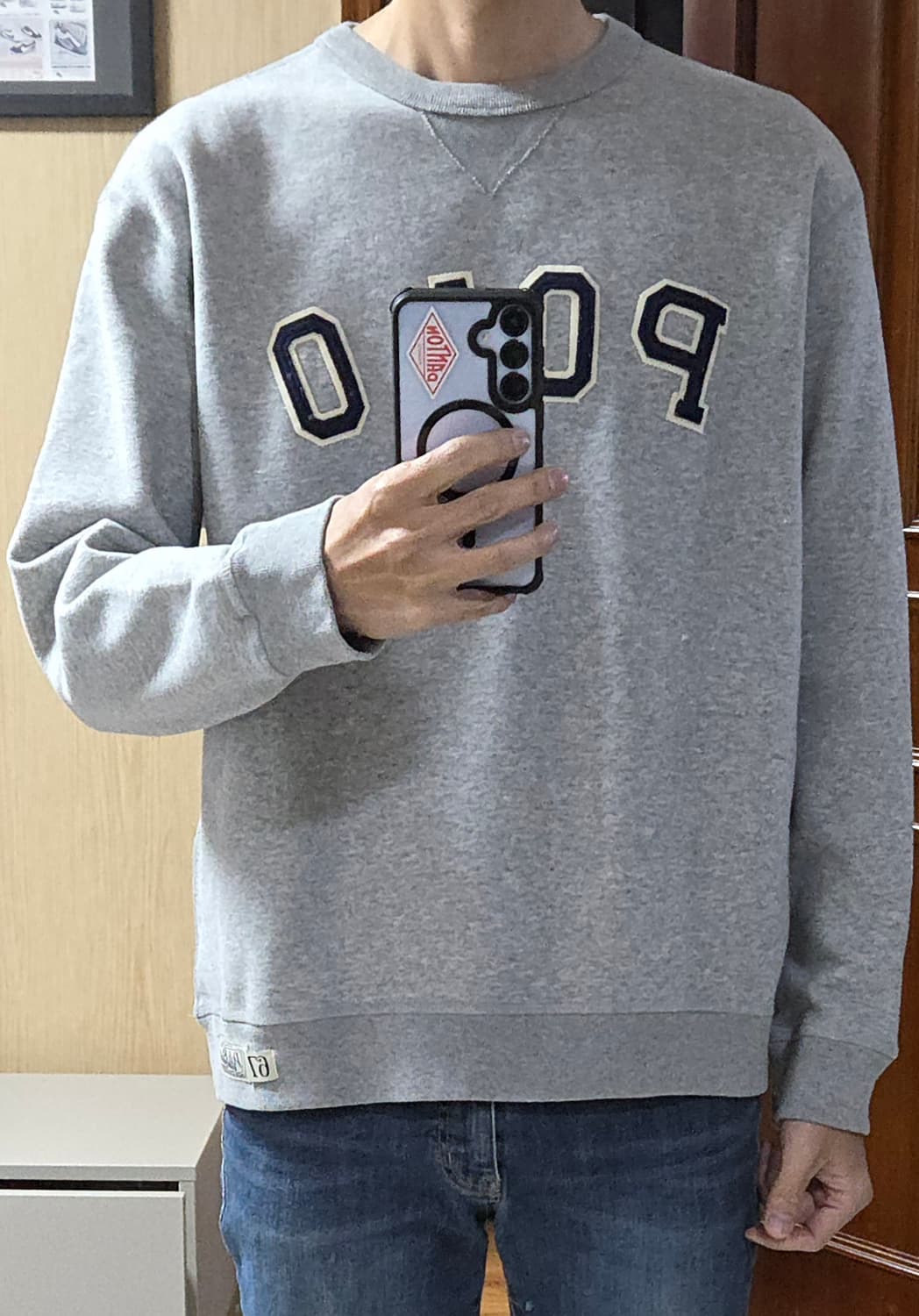 (착샷) 폴로 랄프로렌 맨투맨 스웻 티셔츠  상품이미지9