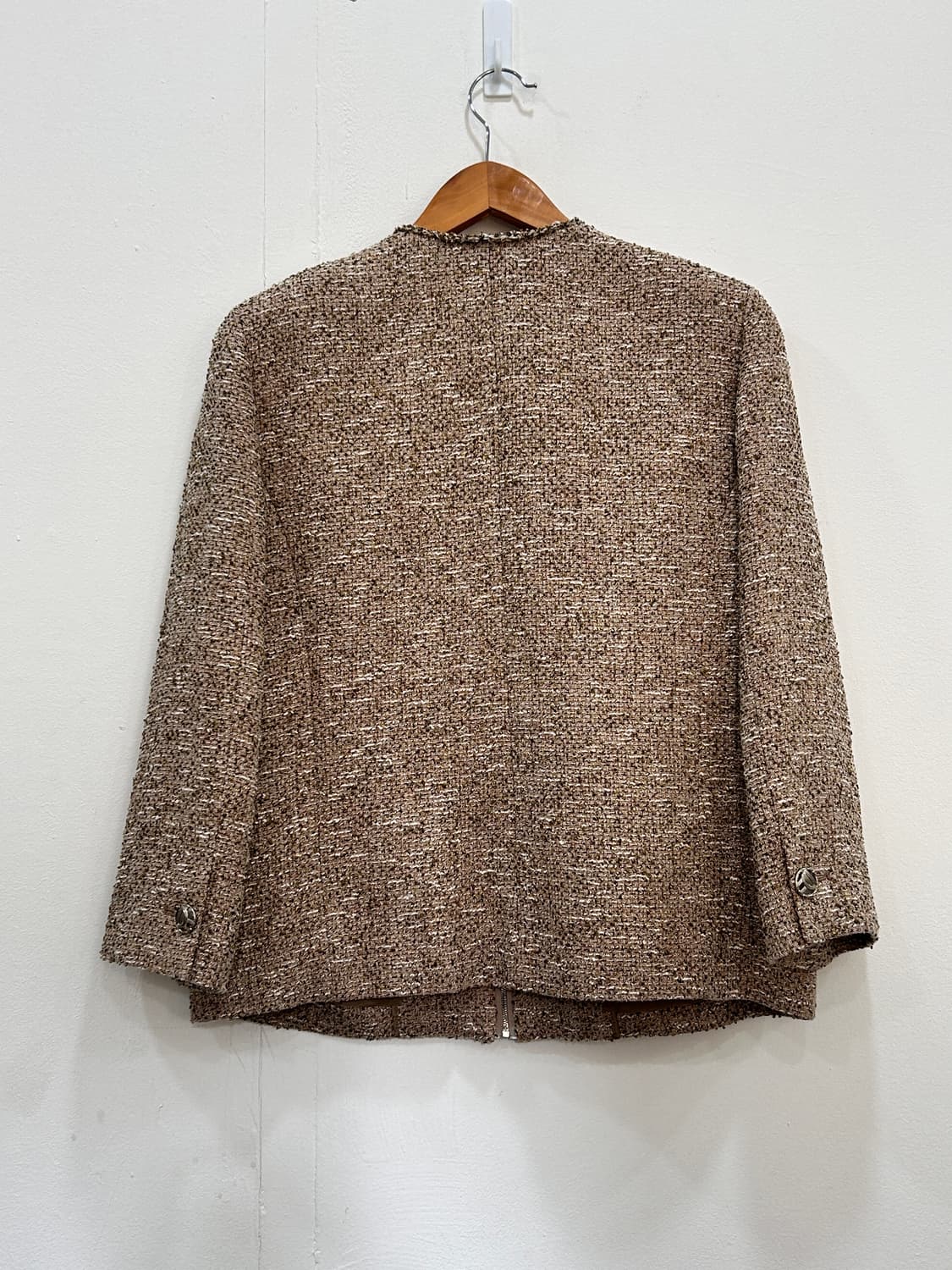 델라라나 Della Lana 캐시미어 트위드 자켓 S 상품이미지4