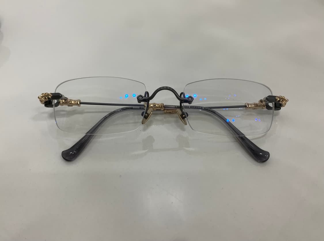 크롬하츠 필스3 [ORB-FL] 안경 그레이&골드 컬러 상품이미지1