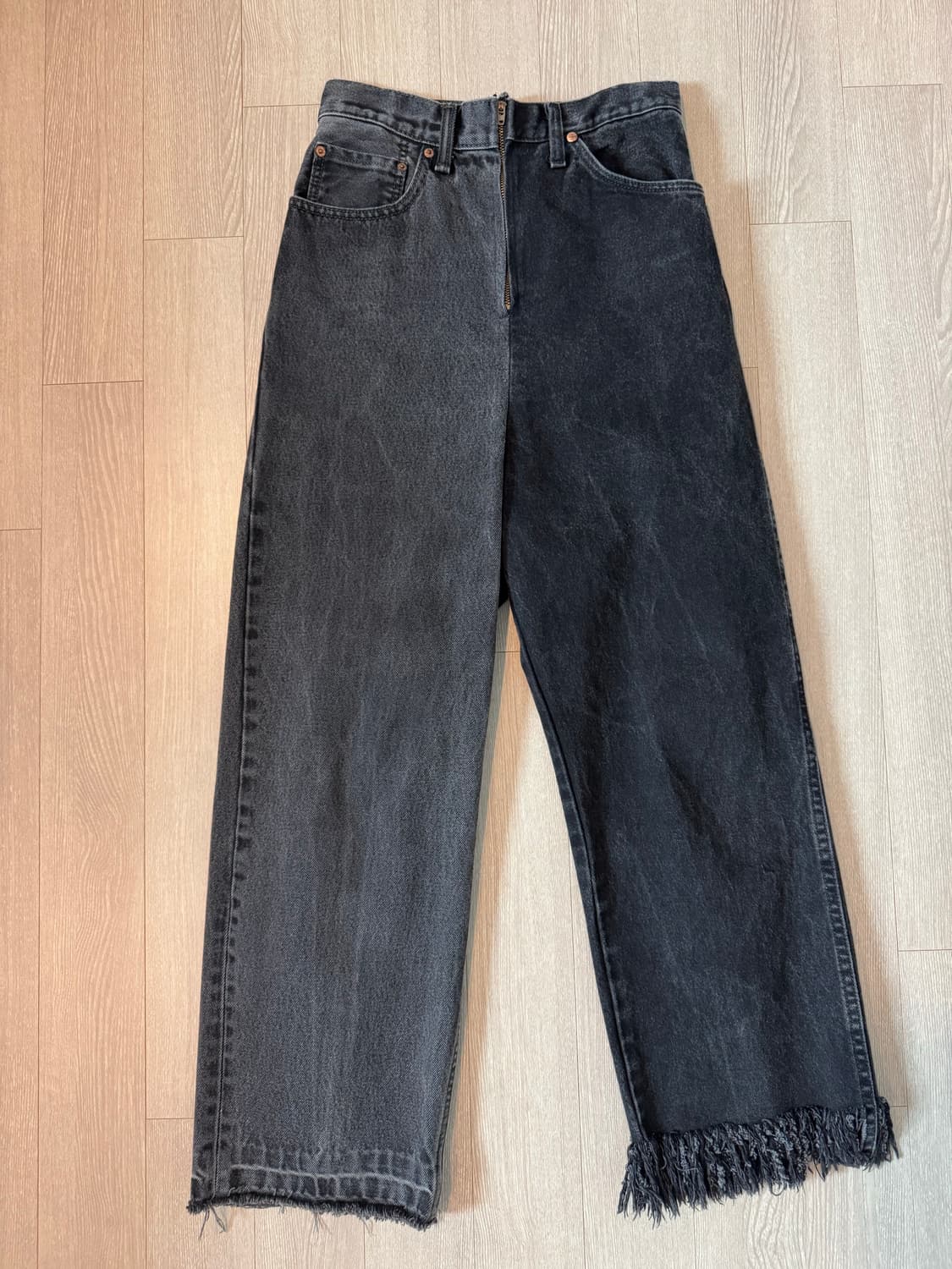 77circa 블랙 데님 S 상품이미지1
