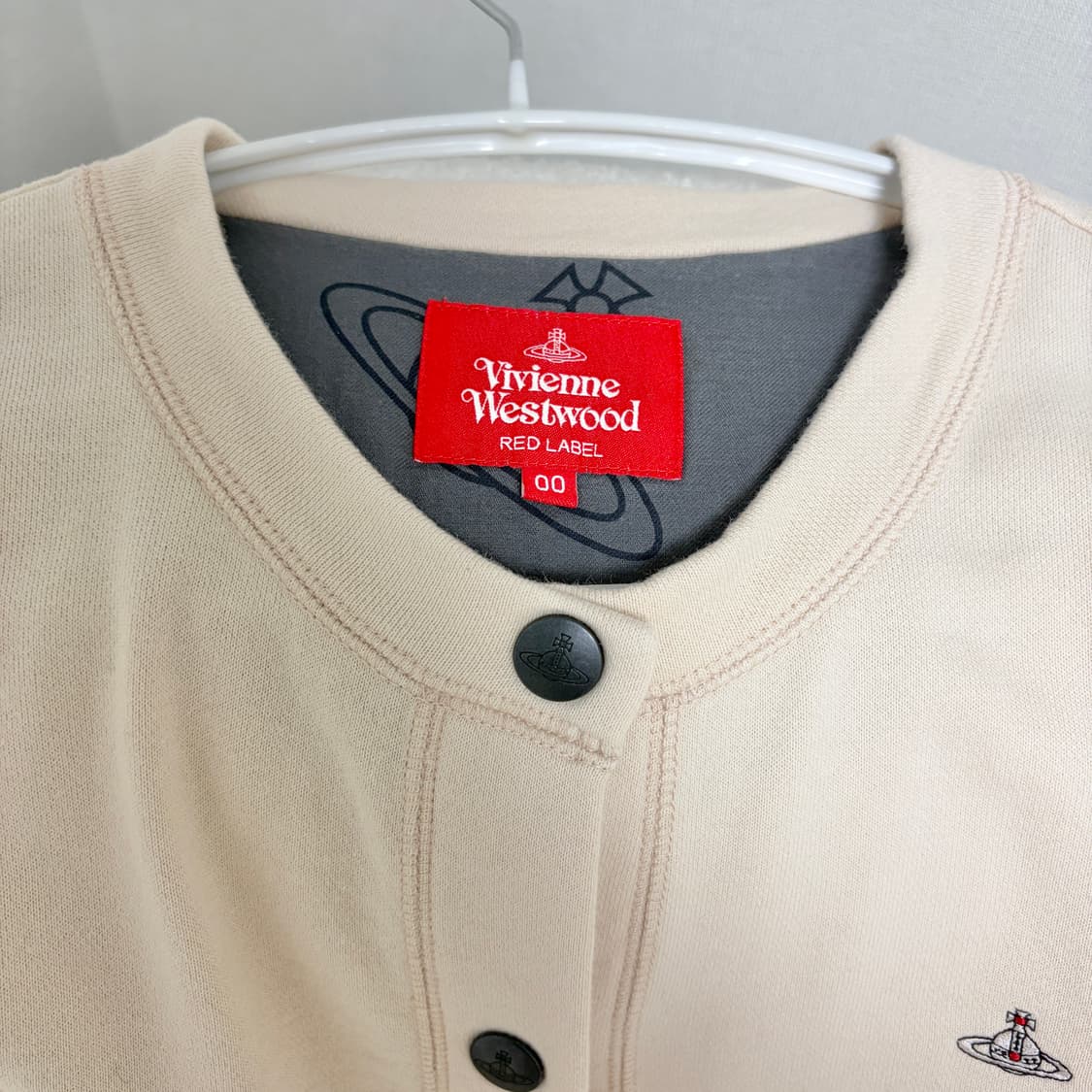 비비안웨스트우드 레드라벨 스웻셔츠 가디건 상품이미지4
