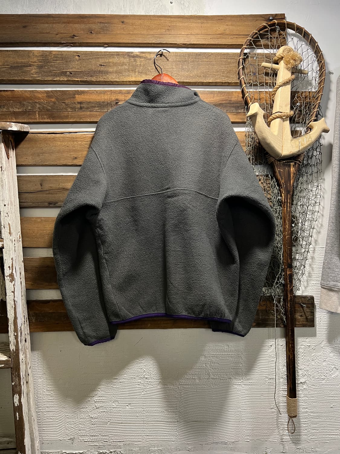 [M]90's 파타고니아 신칠라 차콜 아노락 플리스 상품이미지7