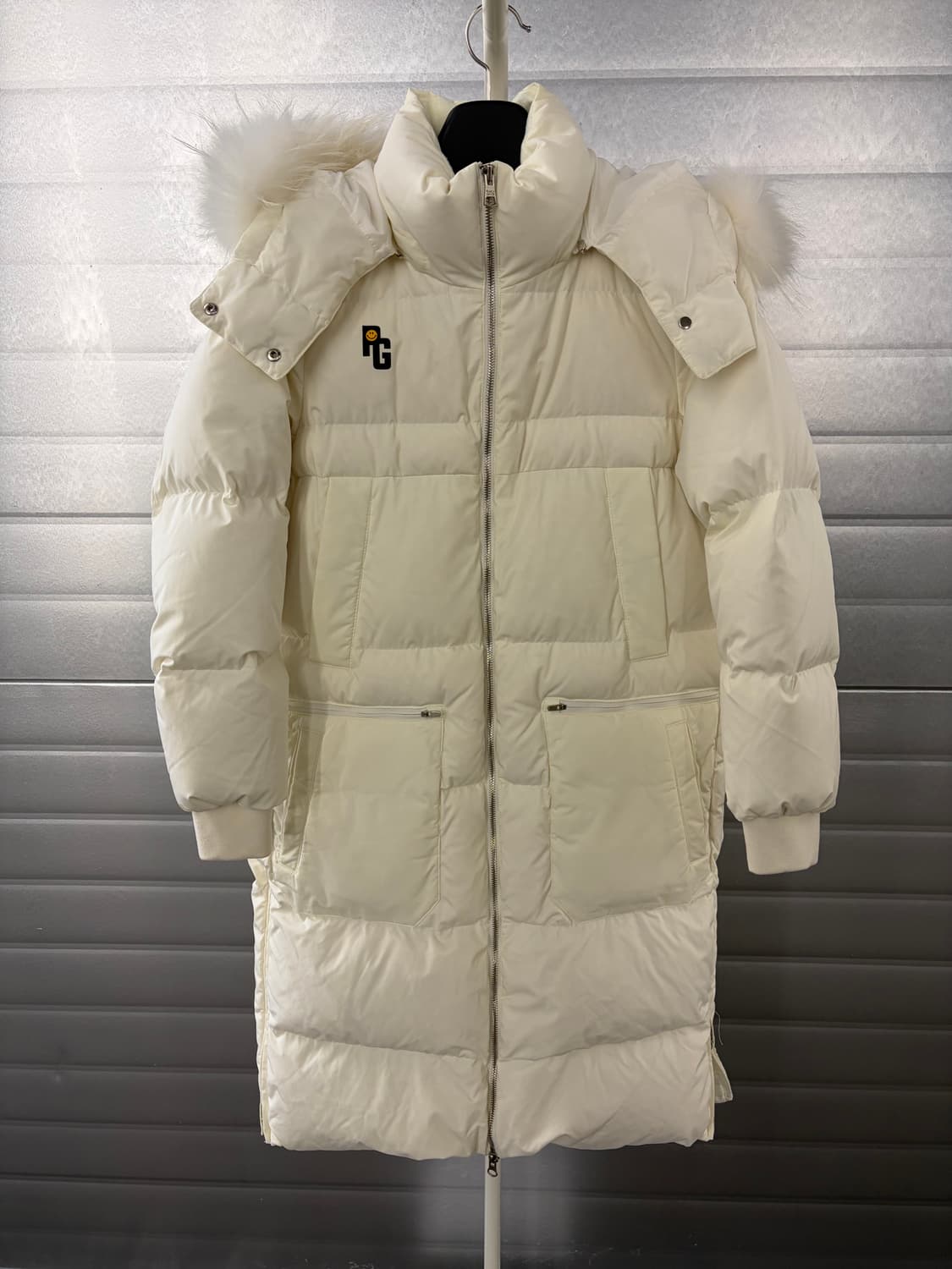 파리게이츠 아이보리 롱패딩 여성용 상품이미지2