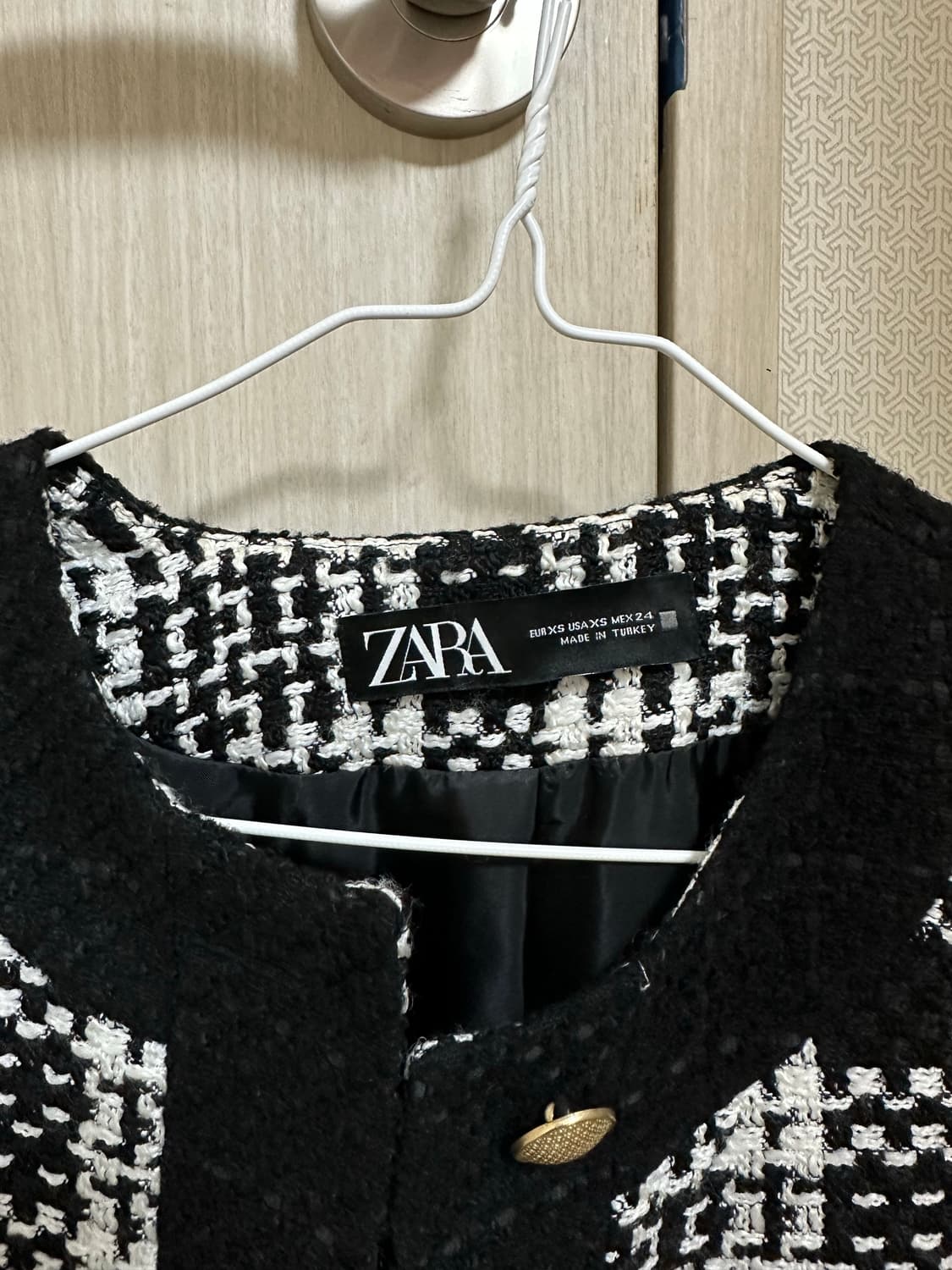 자라 트위드 자켓 상품이미지2