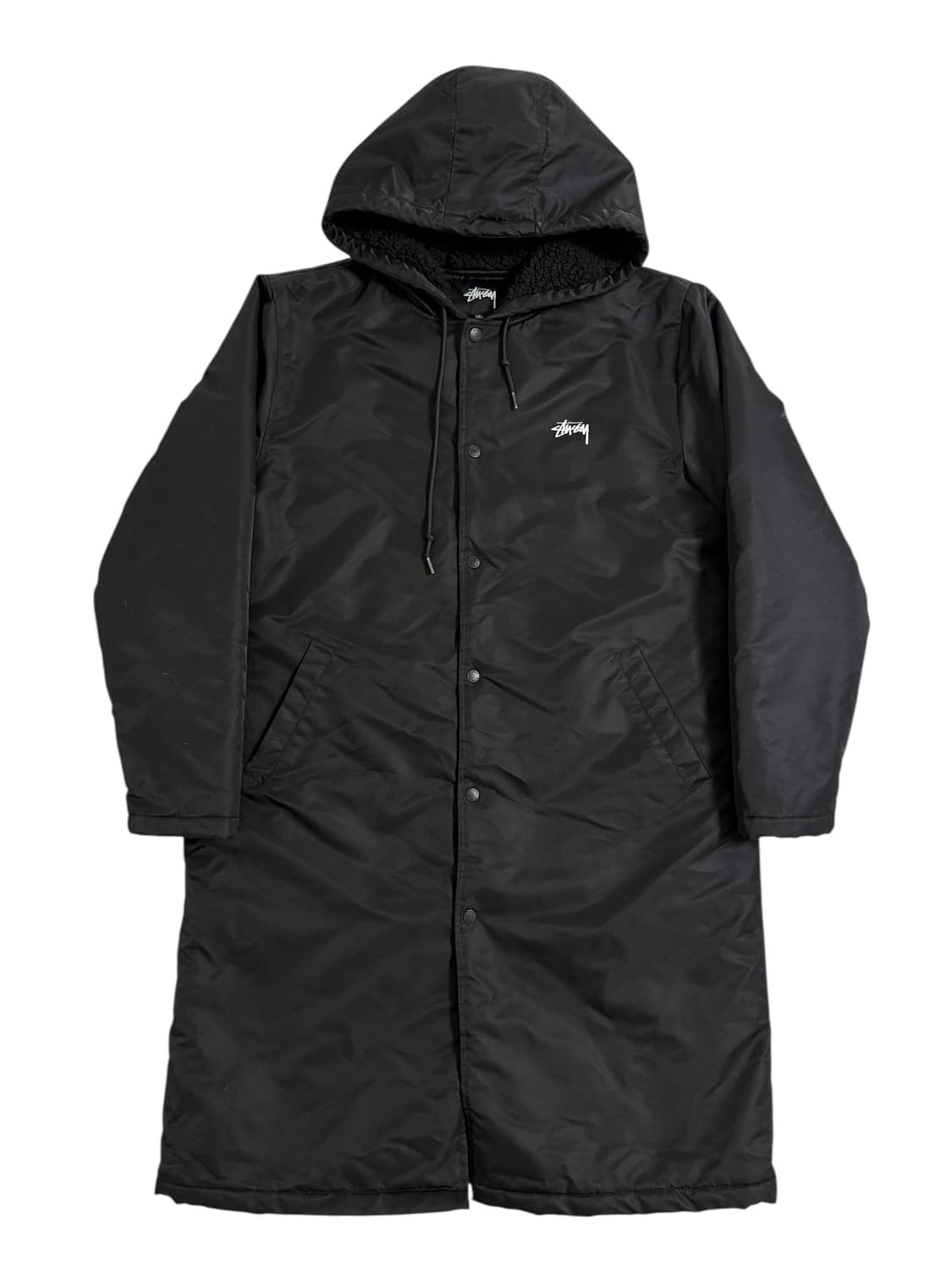 스투시 로고 롱파카 상품이미지5