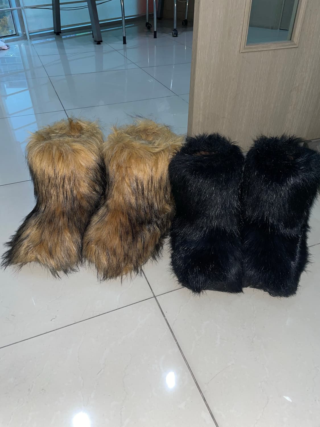 키치 털 어그 부츠 상품이미지2