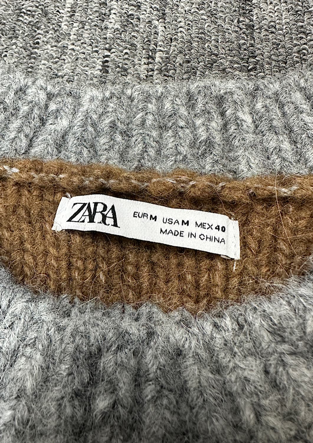 자라 오버핏 니트  상품이미지4