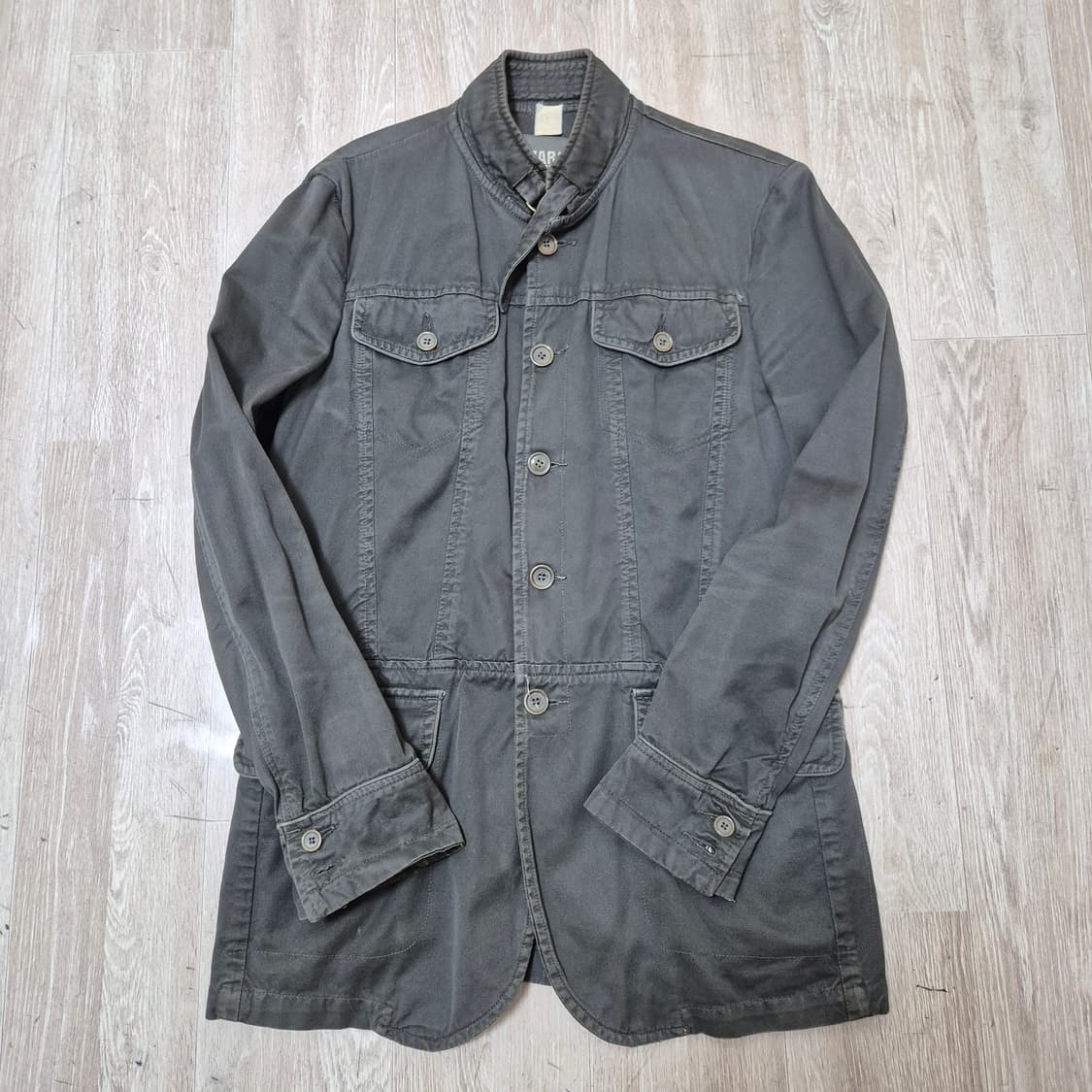 자라 캐주얼 1975 투포켓 야상 워크 자켓 상품이미지1