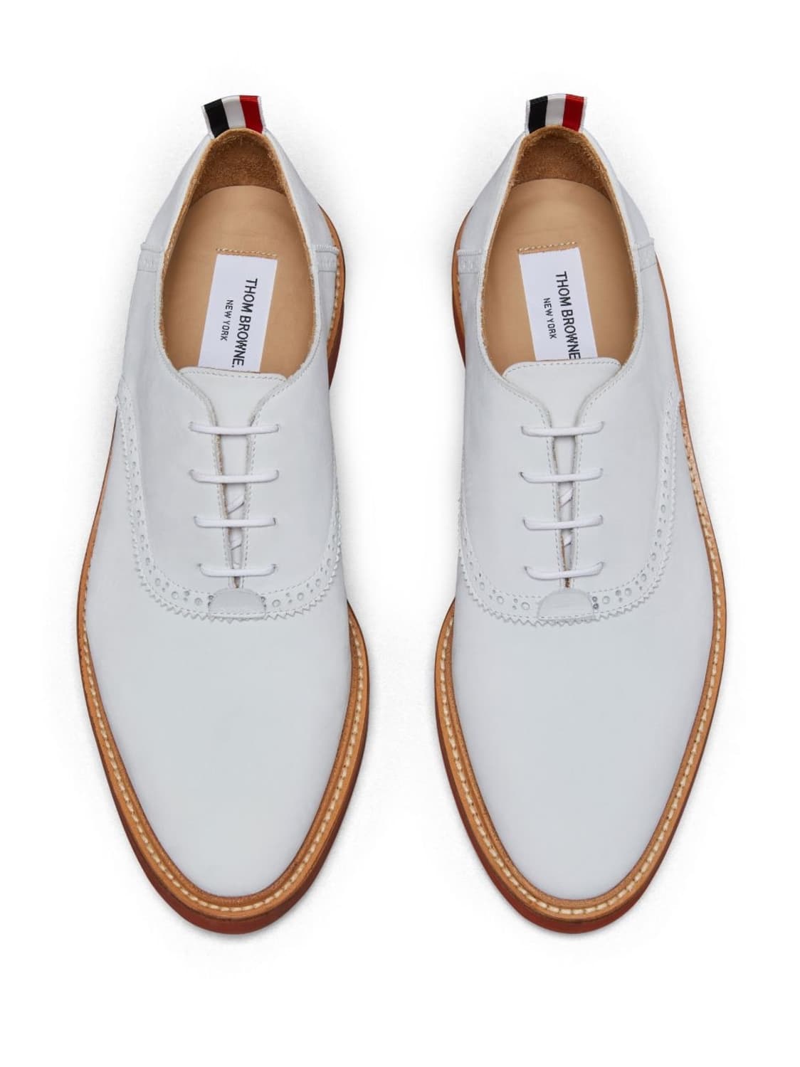 톰브라운 화이트 누벅 새들슈즈 [42.5] 상품이미지1