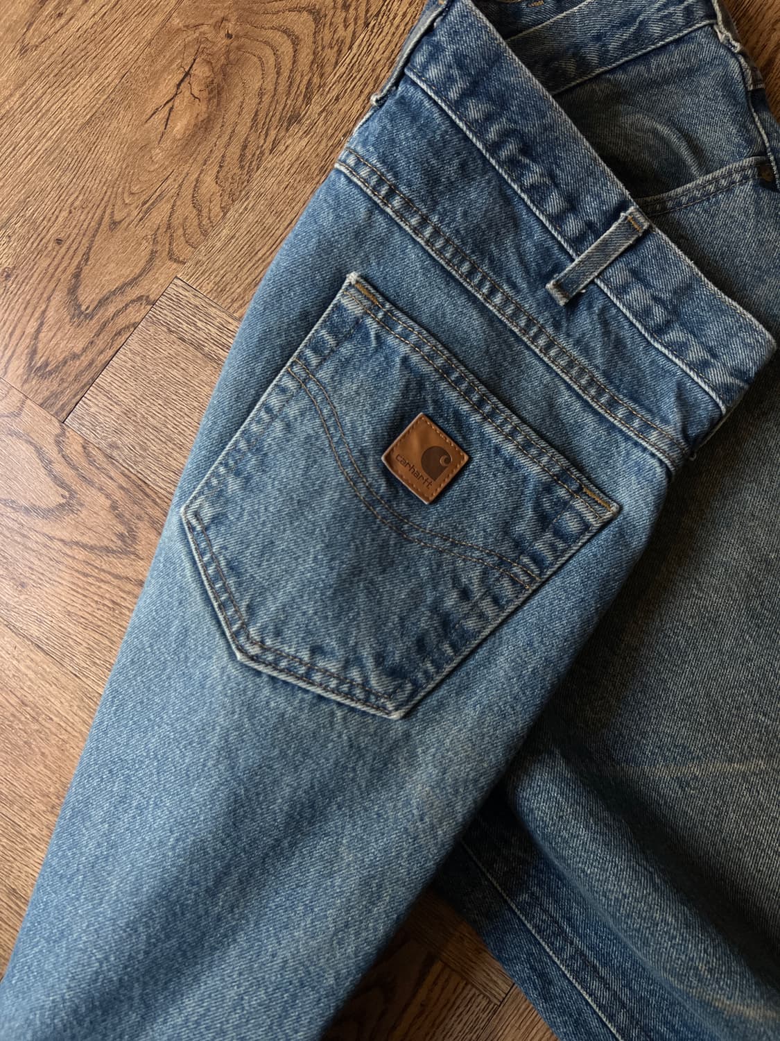 [36]칼하트 USA 더티워싱 워크 데님 팬츠 상품이미지7