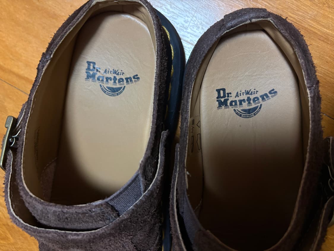 닥터마틴 아이샴 데저트 오아시스 스웨이드 뮬 브라운 상품이미지5