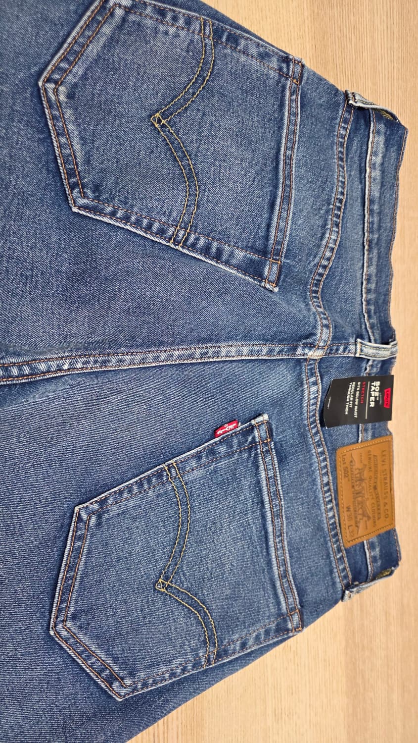 502 테이퍼 핏 셀비지 진_29507-0806 상품이미지8