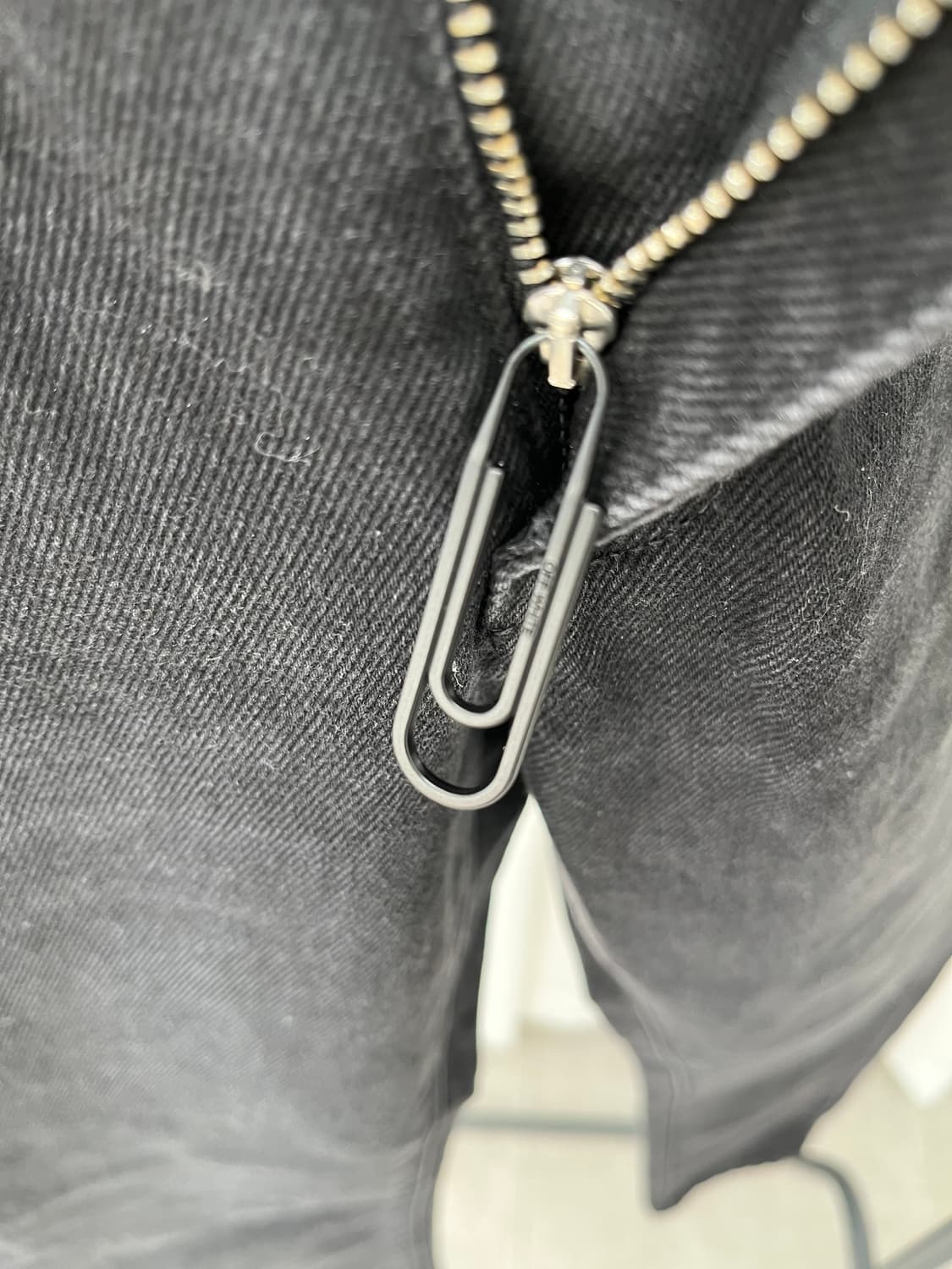 오프화이트 블랙 데님 팬츠 OMYA011R20 상품이미지2