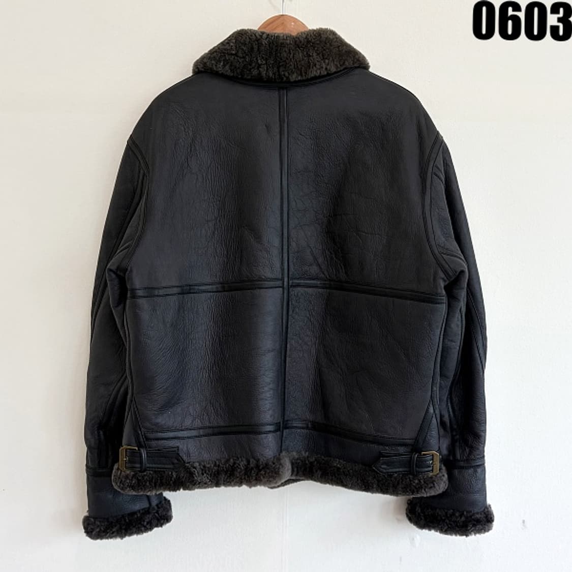 양가죽 B-3 플라이트 자켓 L 0603  상품이미지9