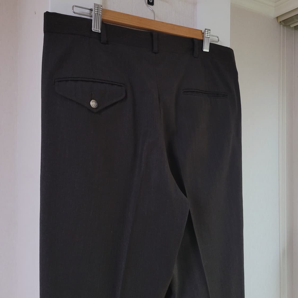 90s Lands End 투 플리츠 울 트라우저 (Made in Usa) 상품이미지4