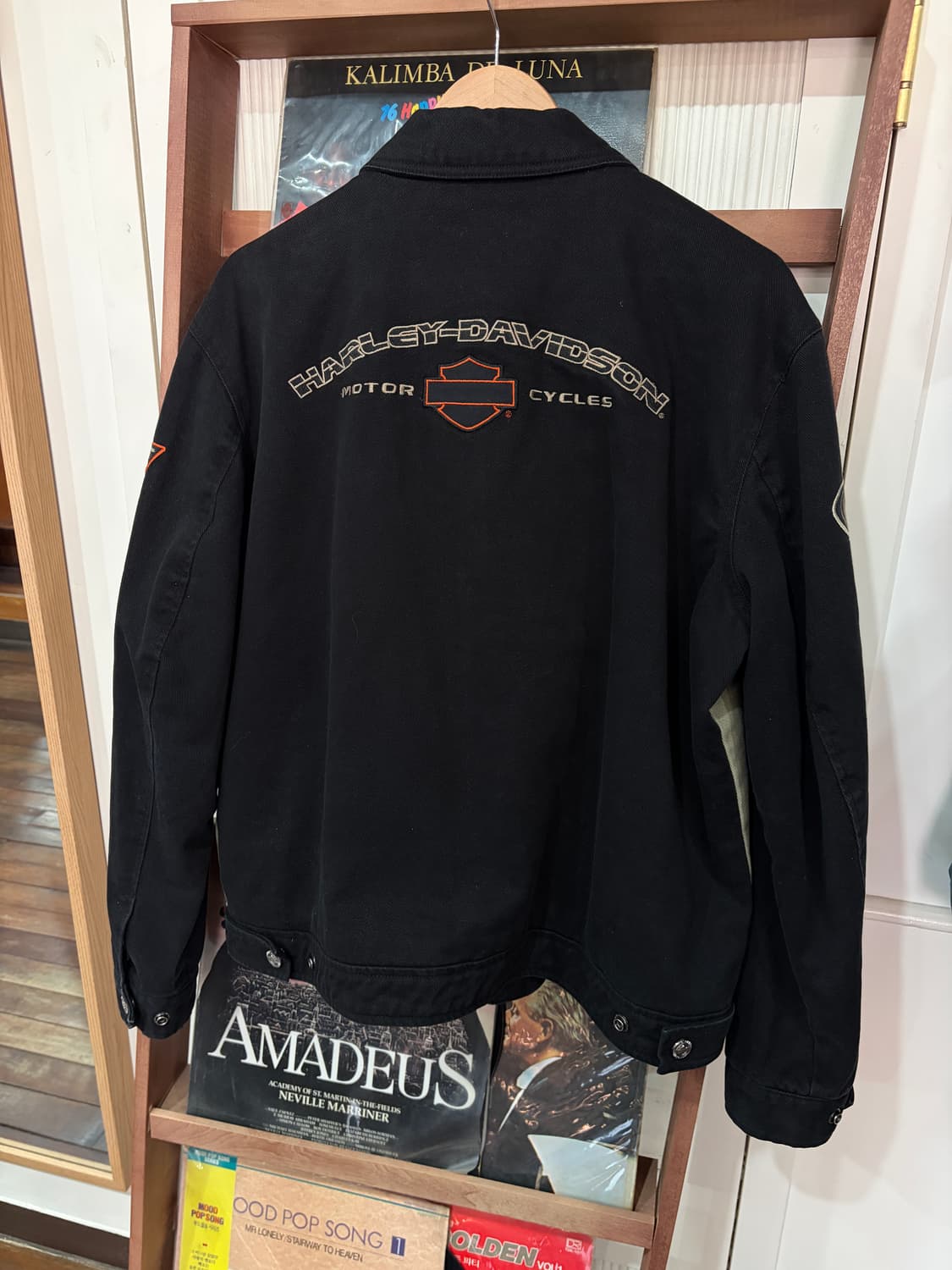 J34 할리데이비슨 패치 바이크 자켓 상품이미지9