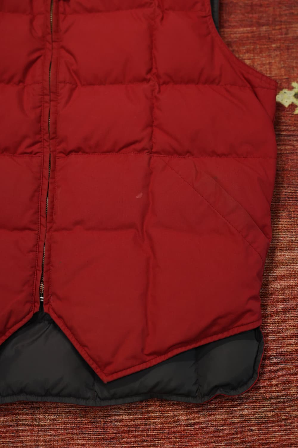 90s 빈티지 에디바우어 다운 베스트 판매 상품이미지4