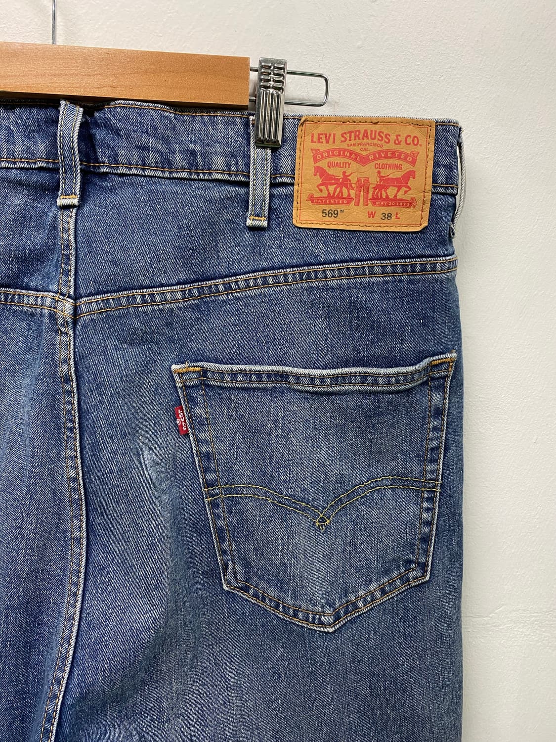 리바이스 levis 569 데님팬츠-38사이즈  상품이미지6