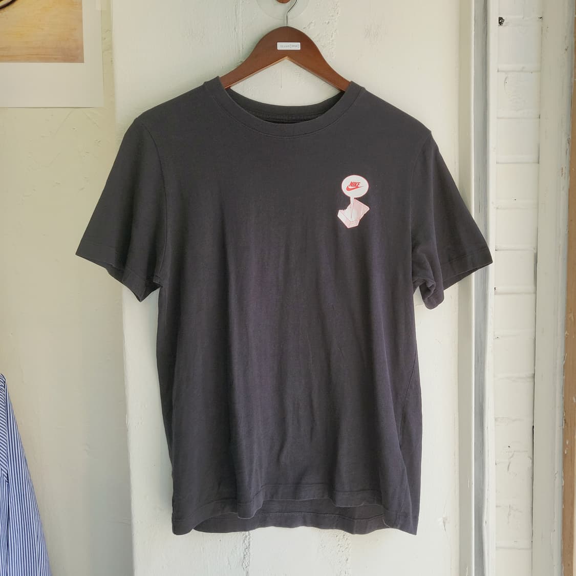 나이키 블랙 프린팅 반팔티셔츠 M사이즈 상품이미지2