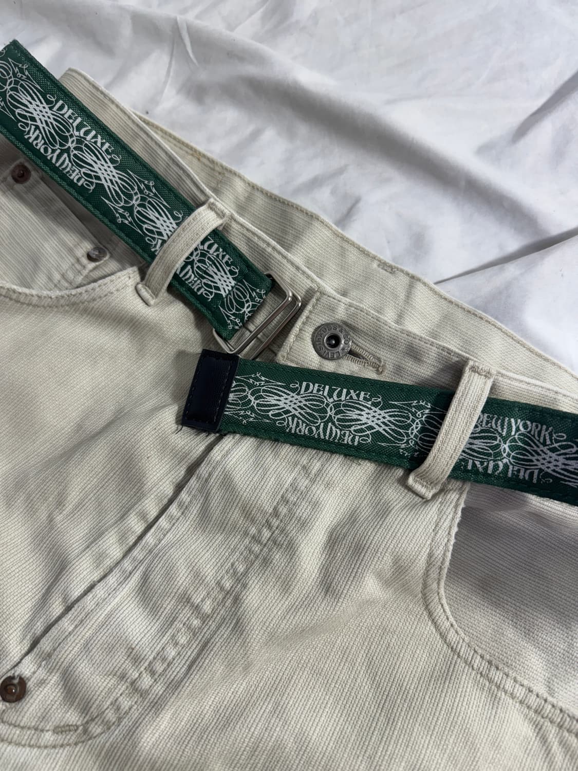 빈티지 트라이벌 캔버스 벨트 상품이미지4