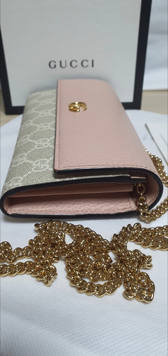 구찌 마몬트 크로스/크로스백/장지갑 새상품급 정품(감정O) 상품이미지7