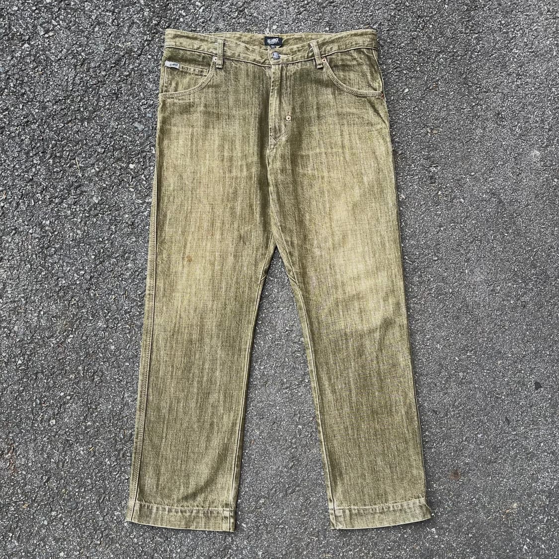 90s XLarge 엑스라지 5포켓 브라운 데님팬츠 상품이미지2