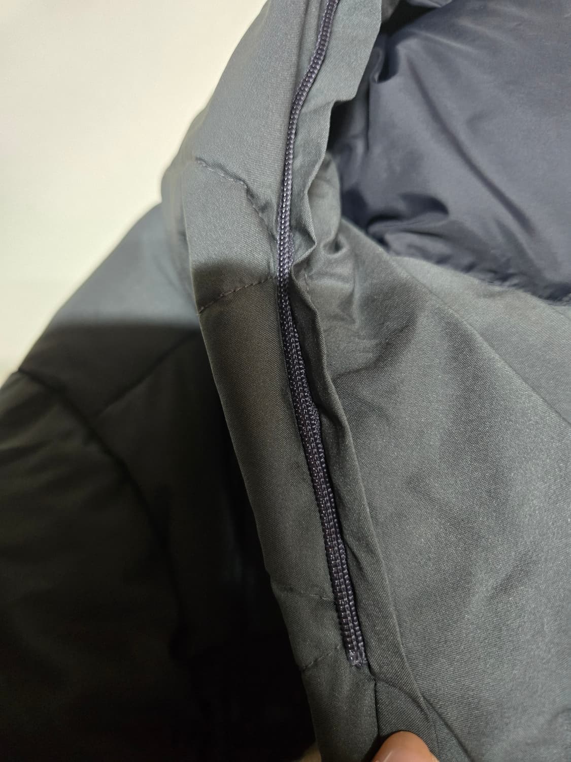 내셔널지오그래픽 구스다운 롱패딩 그레이 115 상품이미지6