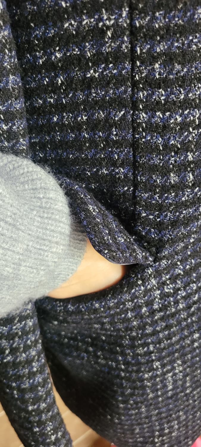 (남성100사이즈) SIEG 지이크 하프 코트(모60) 상품이미지8