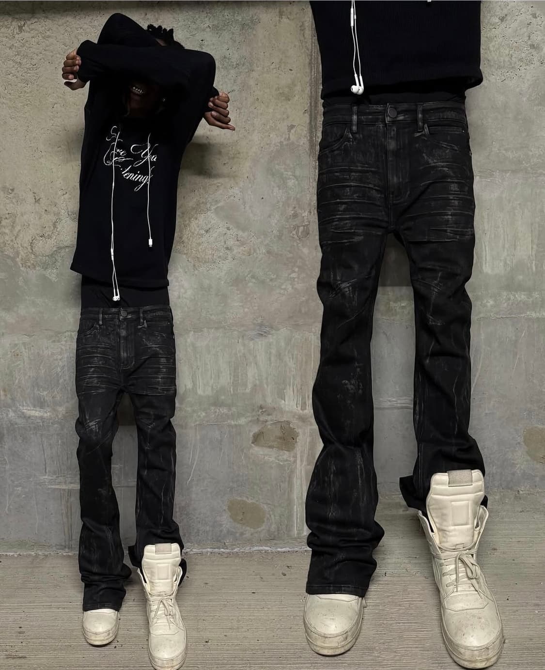 Witness valley 코팅 부츠컷 데님 상품이미지1