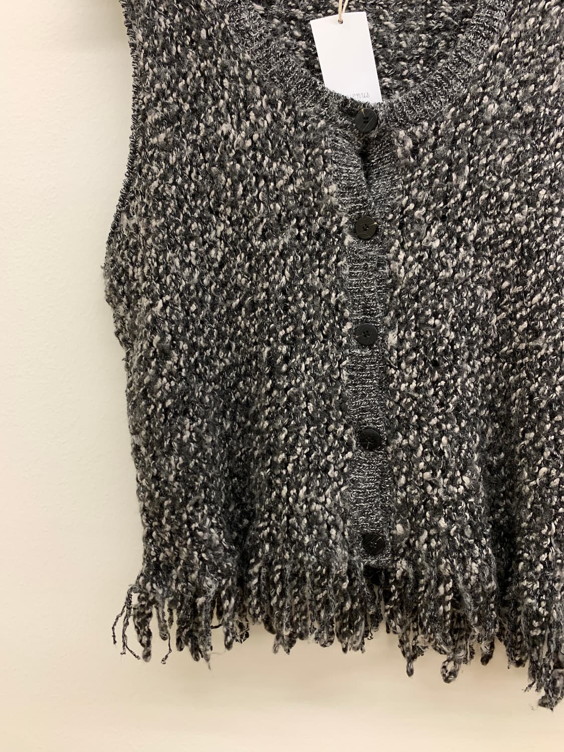울 프린지 베스트 wool vest 상품이미지2