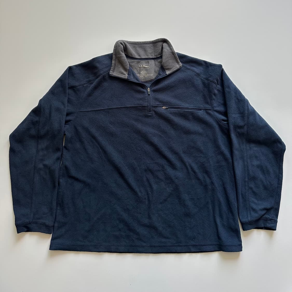 L.L Bean 플리스 하프집업 L 상품이미지1