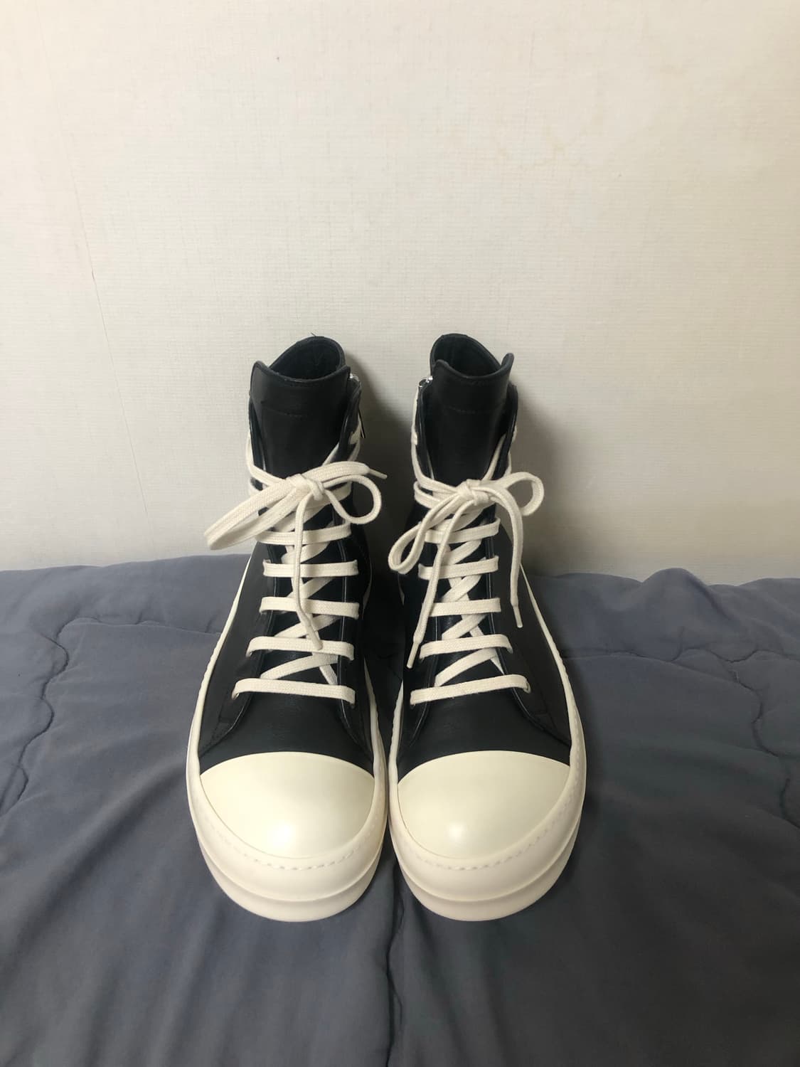 릭오웬스 17FW GLITTER 라몬즈 하이 42 LPO 상품이미지1