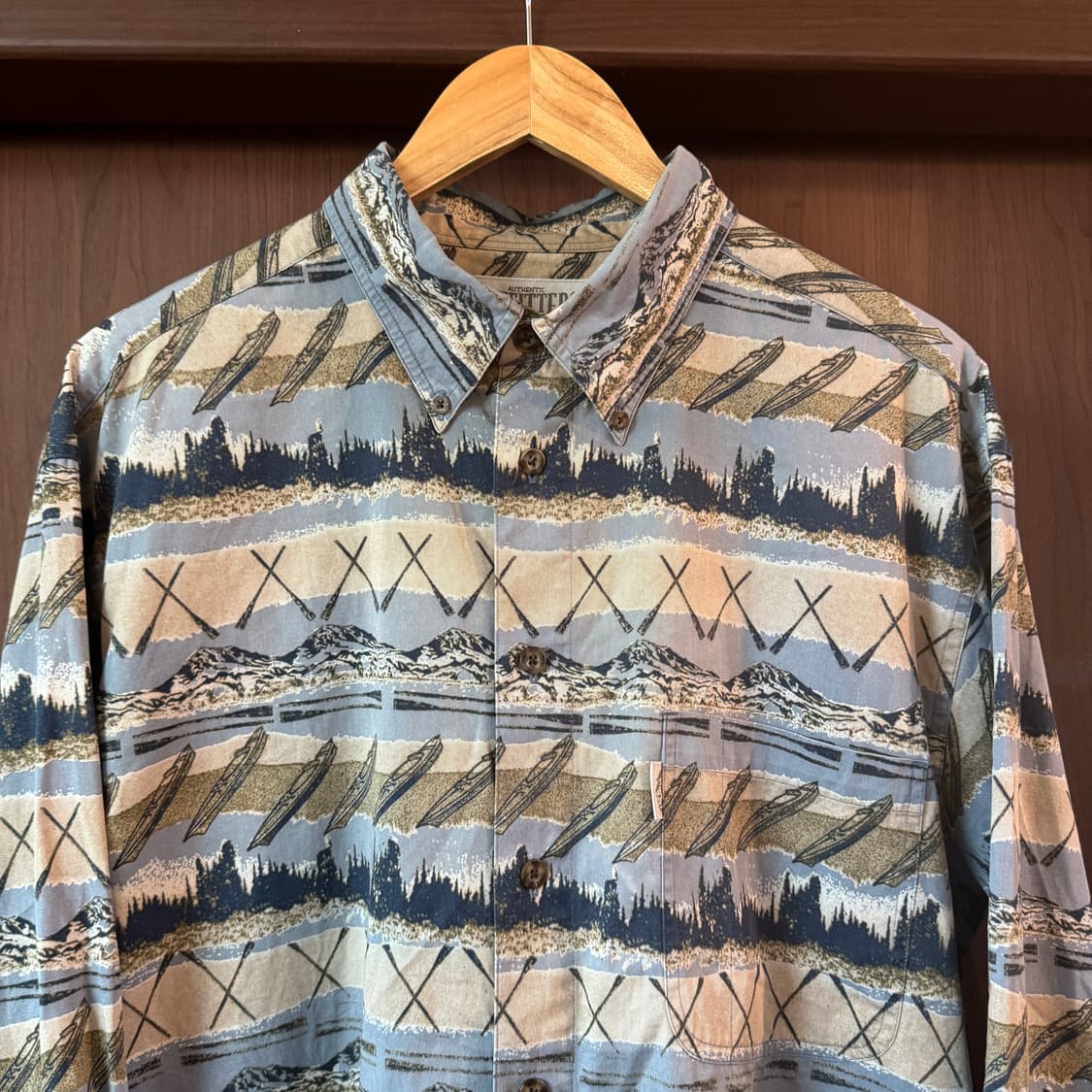 아웃피터스 패턴셔츠 XL 상품이미지2