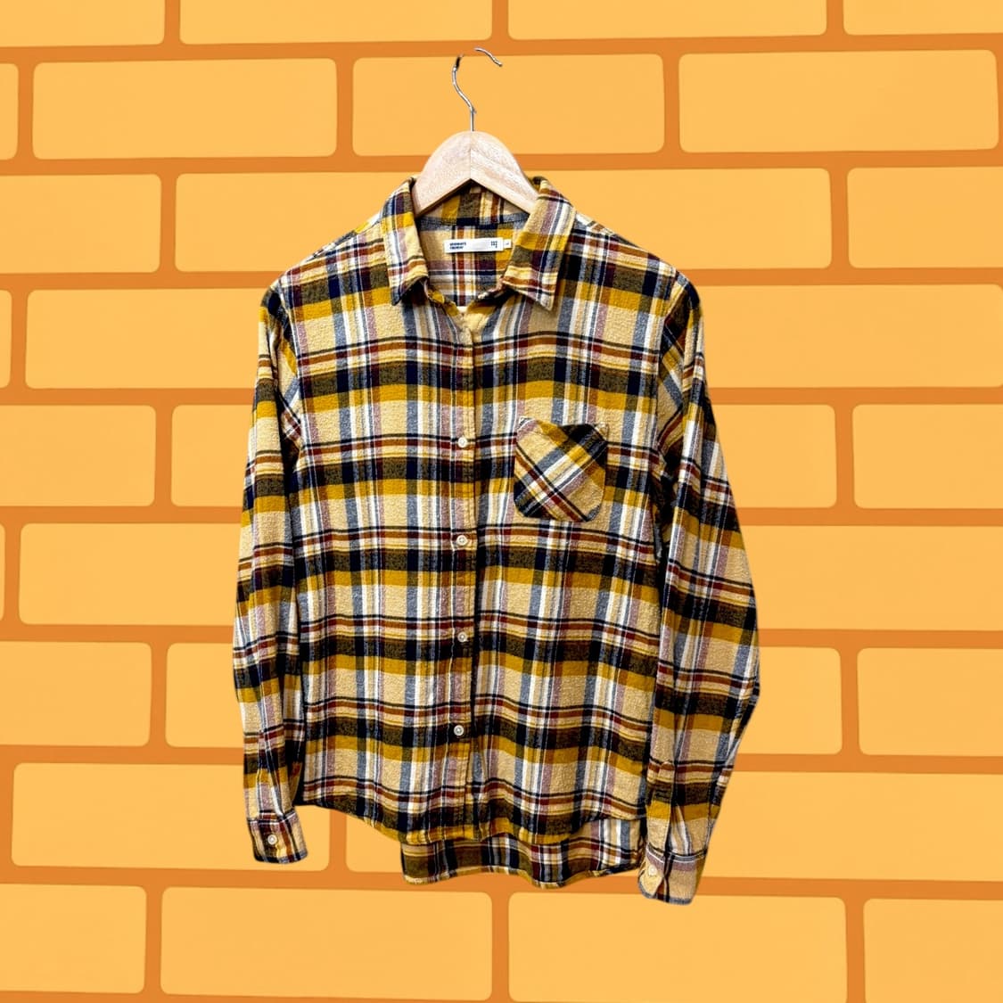 세븐데이즈이즈선데이 플란넬 체크 셔츠 (M) 상품이미지1