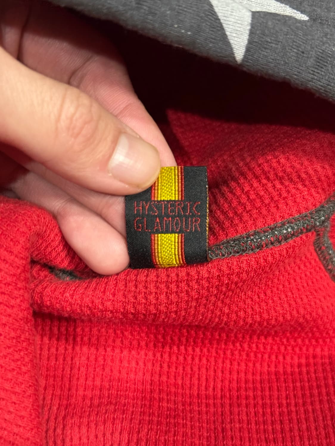 히스테릭 글래머 아카이브 무수한 별과 아이코닉 로고 후드 집업 자켓 상품이미지8